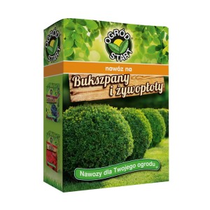 Nawóz na bukszpany i żywopłoty 1kg karton