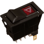 WŁACZNIK ŚWIATEŁ AWARYJNYCH CASE NEW HOLLAND