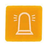 SYMBOL LAMPY OSTRZEGAWCZEJ