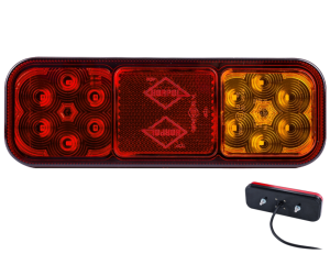 LAMPA TYLNA ZESPOLONA LED