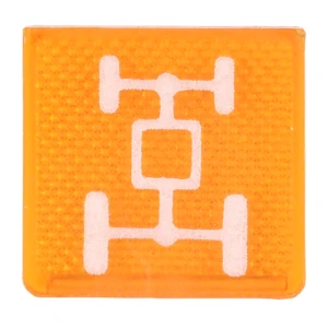 SYMBOL WŁĄCZNIKA 4WD POMARAŃCZOWY